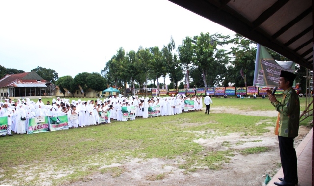 Manasik Haji Cilik Diikuti Ratusan Pelajar Madrasah Ibtidaiyah
