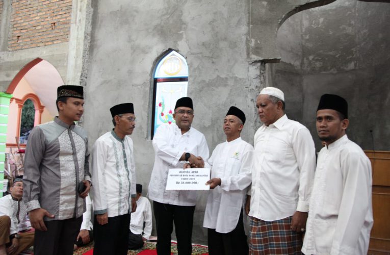 Awal Safari Ramadhan Pemko Pematangsiantar di Masjid Baitul Abrar