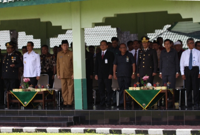 Walikota Hadiri Peringatan HUT TNI ke-72 Tahun 2017 di Rindam I/BB Pematangsiantar
