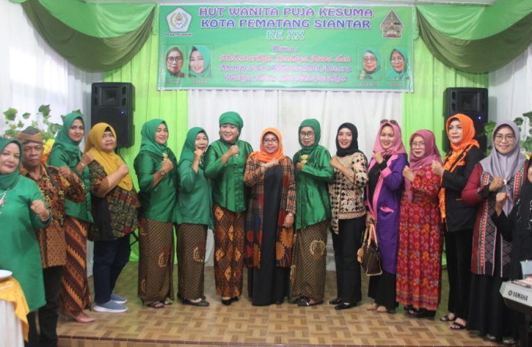 Plt Wali Kota Pematang Siantar Berharap Wanita Pujakesuma Miliki Banyak Program Berdayakan Kaum Perempuan