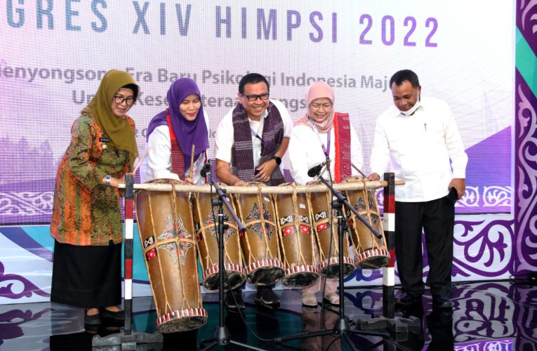 Wali Kota Pematang Siantar Turut Buka  Temu Ilmiah Nasional Kongres XIV HIMPSI Sumut Tahun 2022