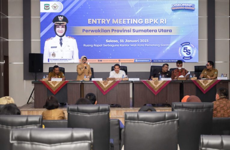 dr Susanti Entry Meeting Bersama BPK Perwakilan Sumut